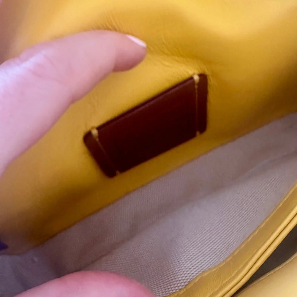 Coach Quilted Tabby 20 in Canary - Picture 6 of 6